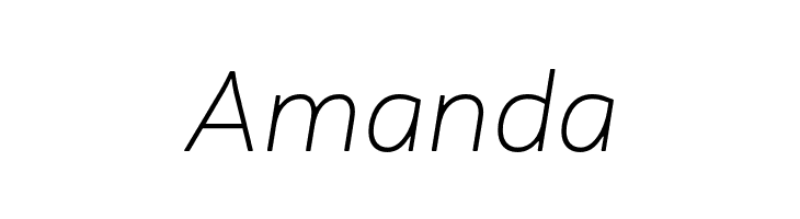 Neris Thin Italic  Free Fonts Download