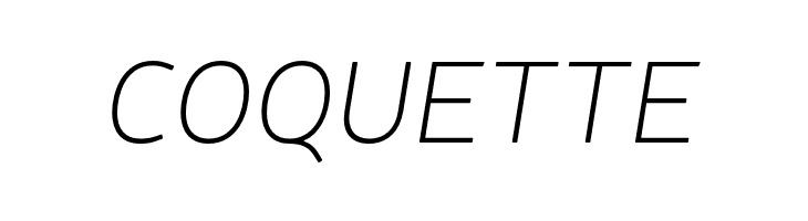 Neris Thin Italic  Free Fonts Download