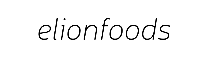 Neris Thin Italic  Free Fonts Download