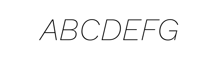 Work Sans ExtraLight Italic  Free Fonts Download