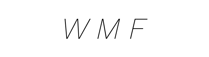 Work Sans ExtraLight Italic  Free Fonts Download