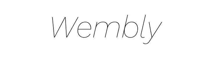 Work Sans Thin Italic  Free Fonts Download