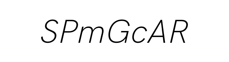 HK Grotesk Light Legacy Italic  Free Fonts Download