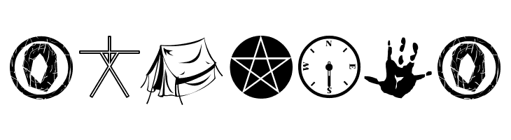 WitchDings  Free Fonts Download