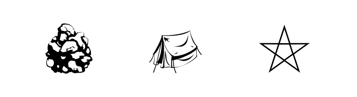 WitchDings  Free Fonts Download