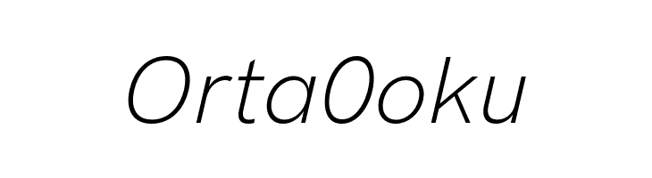 HK Grotesk Light Italic  Free Fonts Download
