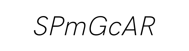 HK Grotesk Light Italic  Free Fonts Download