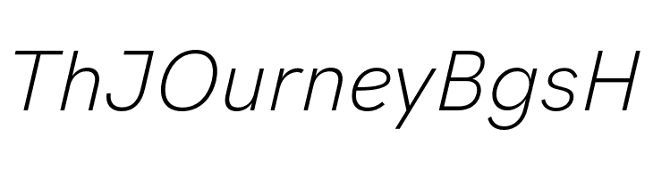 HK Grotesk Light Italic  Free Fonts Download