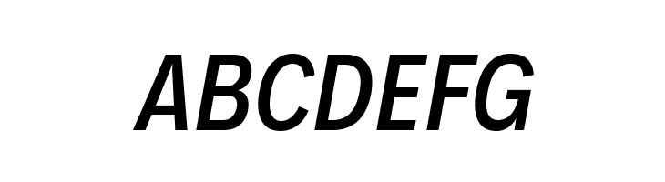 Decalotype Medium Italic  Free Fonts Download