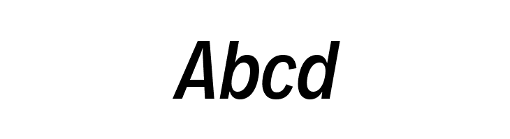 Decalotype Medium Italic  Free Fonts Download