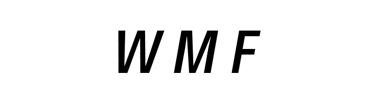 Decalotype Medium Italic  Free Fonts Download