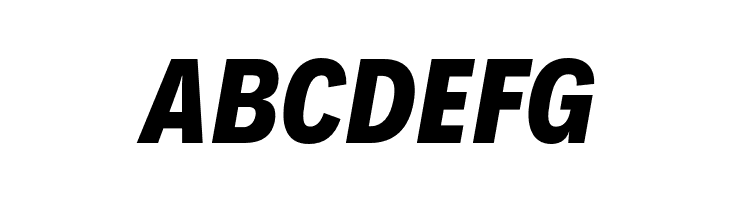 Decalotype ExtraBold Italic  Free Fonts Download