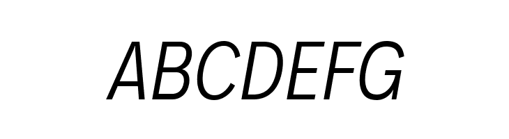 Decalotype Light Italic  Free Fonts Download