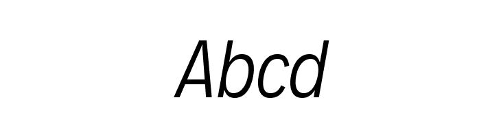 Decalotype Light Italic  Free Fonts Download