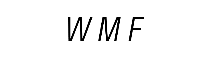 Decalotype Light Italic  Free Fonts Download