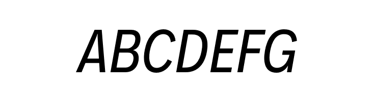 Decalotype Italic  Free Fonts Download