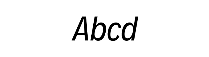 Decalotype Italic  Free Fonts Download