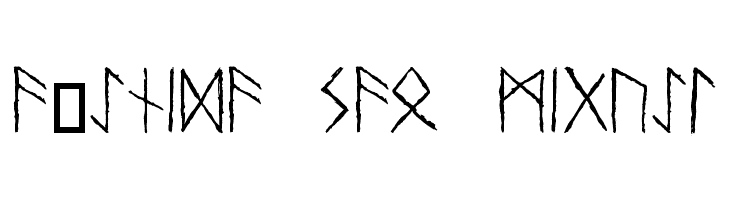 Urnordiska Runor  Free Fonts Download