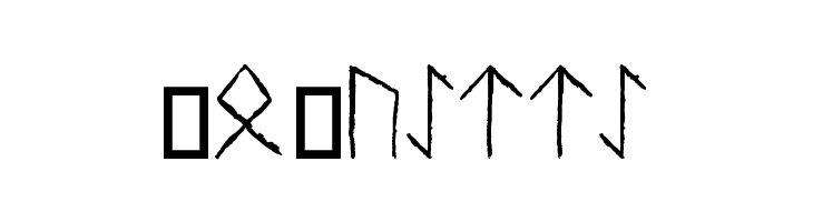 Urnordiska Runor  Free Fonts Download
