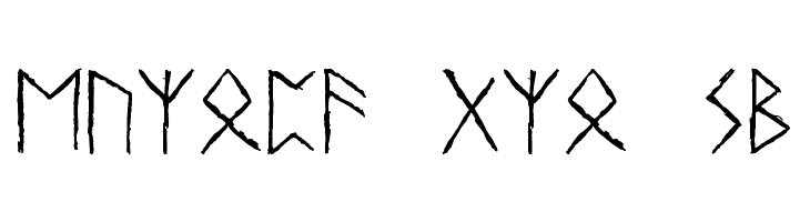 Urnordiska Runor  Free Fonts Download