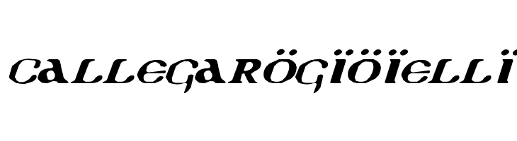 Holy Empire Expanded Italic  Free Fonts Download