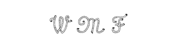 Calligraphy Rope  Free Fonts Download