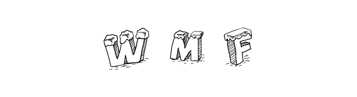 Cartoon Blocks Christmas SC  Free Fonts Download