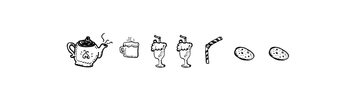 Doodle Coffee Scents  Free Fonts Download