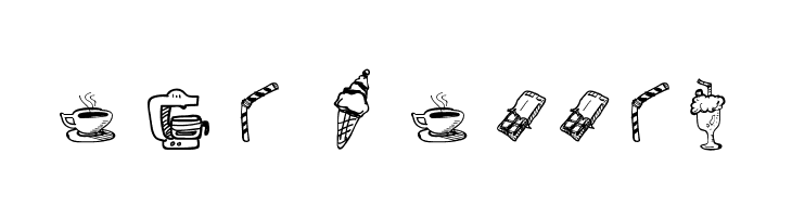 Doodle Coffee Scents  Free Fonts Download