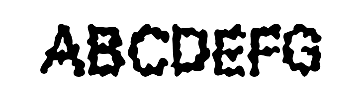 Blobs  Free Fonts Download