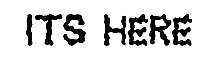 Blobs  Free Fonts Download