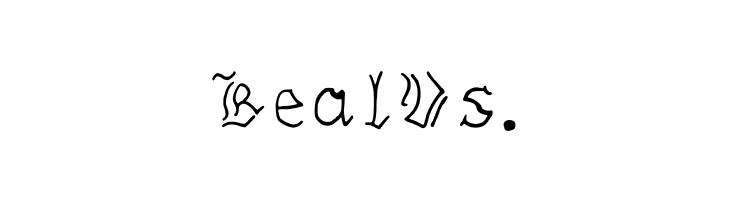 Insular Fraktur Regular  Free Fonts Download