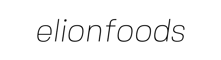 FivoSans-ThinOblique  Free Fonts Download