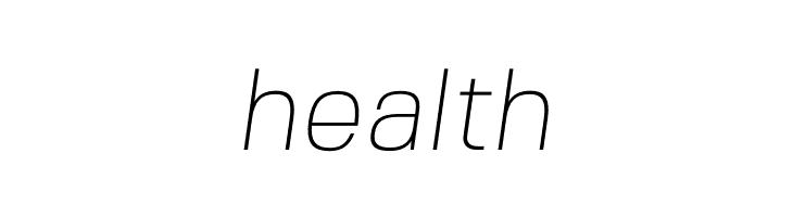 FivoSans-ThinOblique  Free Fonts Download