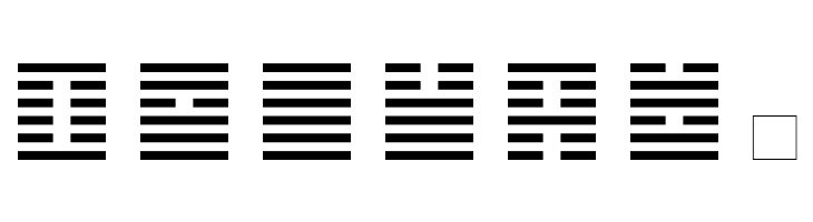 I Ching  Free Fonts Download