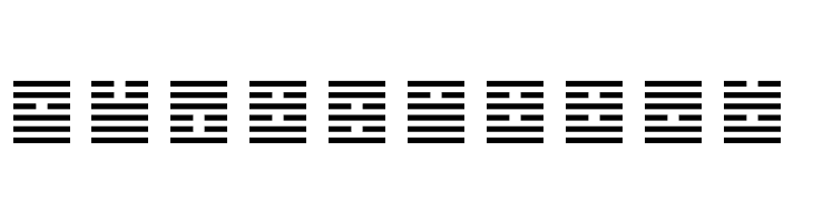 I Ching  Free Fonts Download