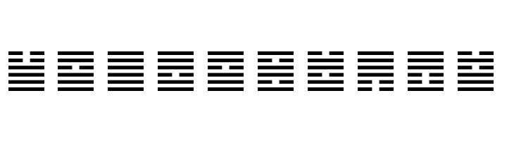 I Ching  Free Fonts Download