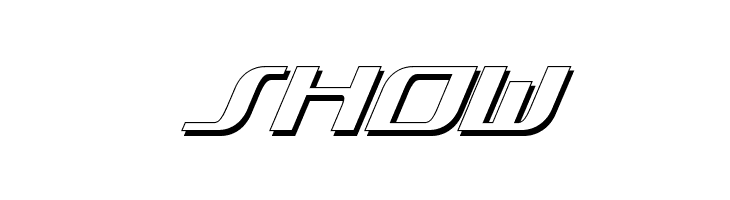 Infinity Formula Shadow Ital  Free Fonts Download