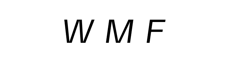 FivoSansModern-Oblique  Free Fonts Download