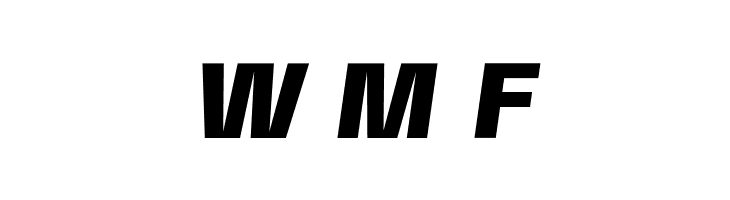 FivoSansModern-HeavyOblique  Free Fonts Download