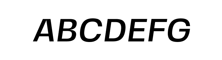 FivoSansModern-MediumOblique  Free Fonts Download