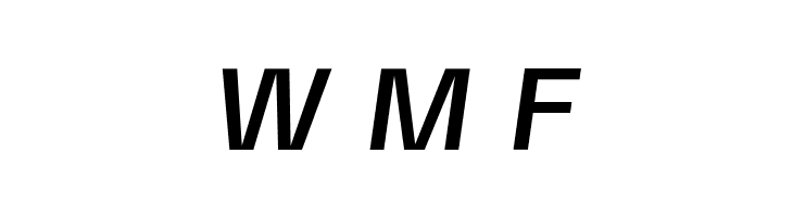 FivoSansModern-MediumOblique  Free Fonts Download