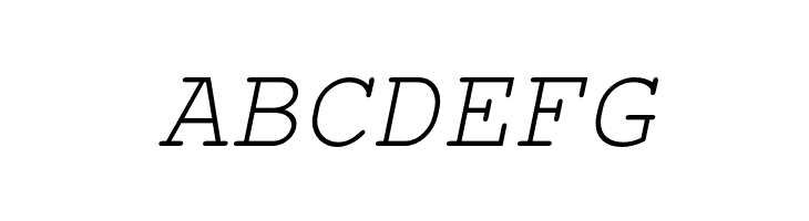 NimbusMono-Oblique  Free Fonts Download