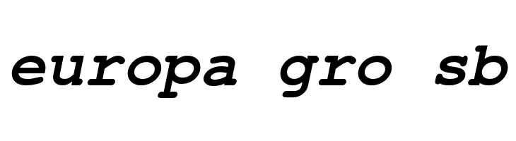 NimbusMono-BoldOblique  Free Fonts Download