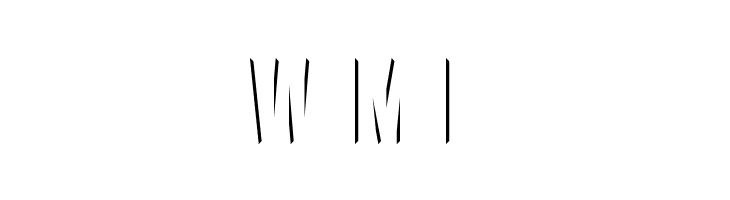 VanchromeLeft-Regular  Free Fonts Download