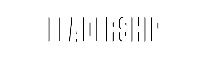 VanchromeLeft-Regular  Free Fonts Download