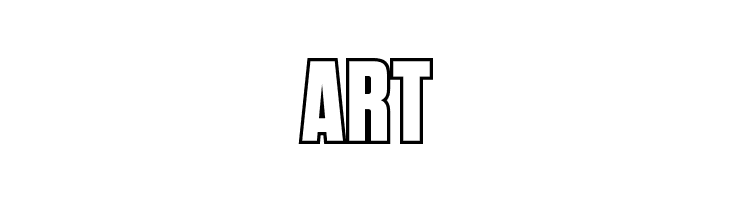 VanchromeOutline-Regular  Free Fonts Download