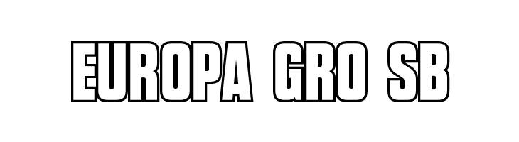 VanchromeOutline-Regular  Free Fonts Download