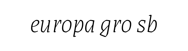 Grenze ExtraLight Italic  Free Fonts Download