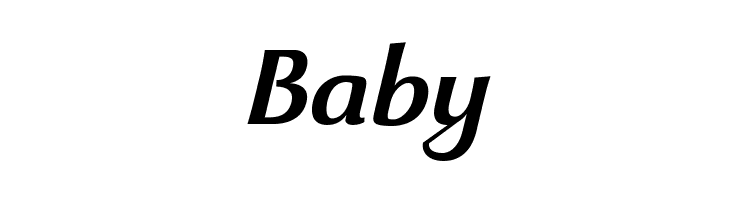 Beatrix Antiqua SemiBold Italic  Free Fonts Download